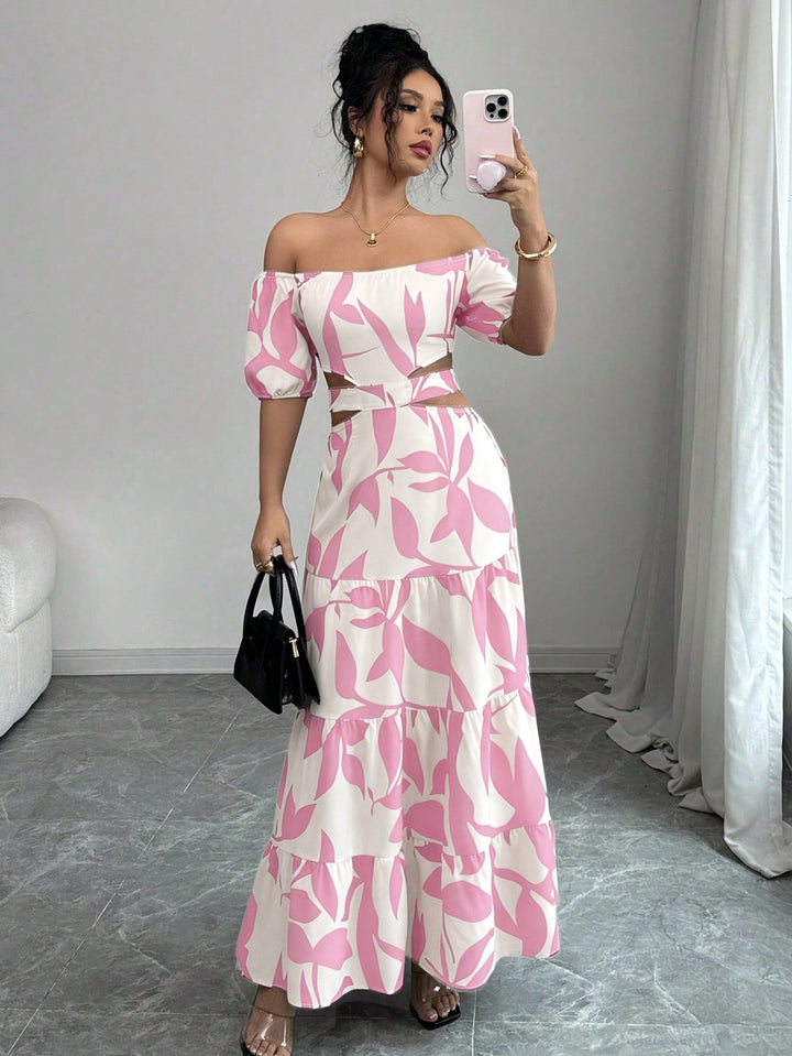 Rochie maxi SHEIN, roz