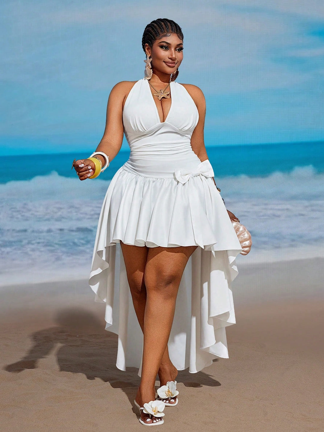 Rochie SHEIN, alb