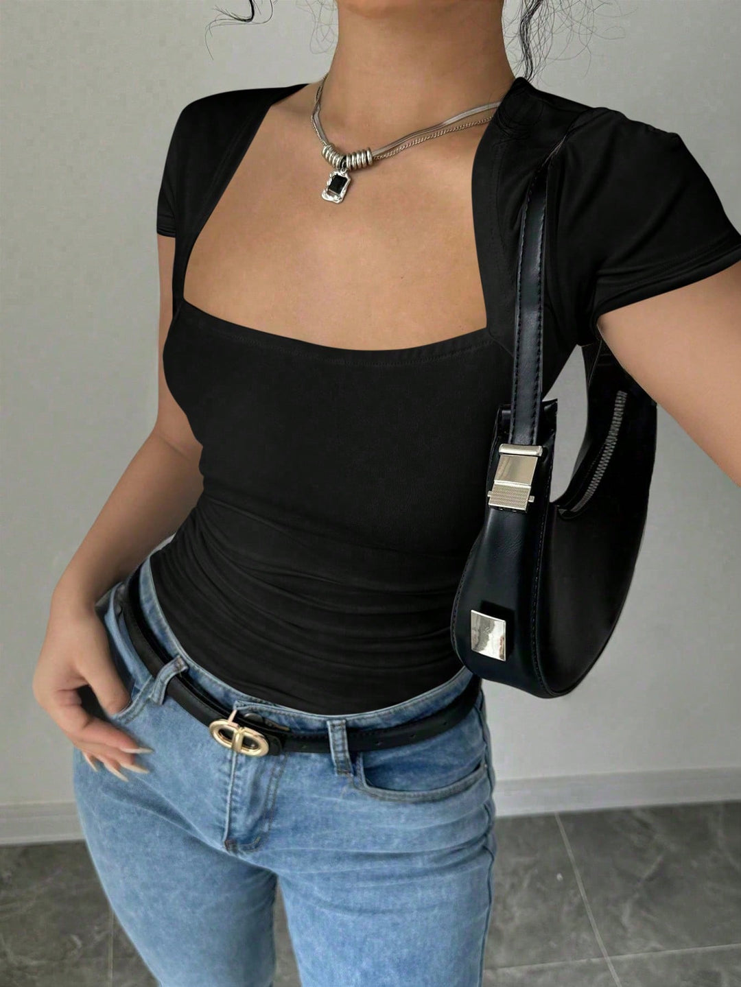 Tricou SHEIN, negru