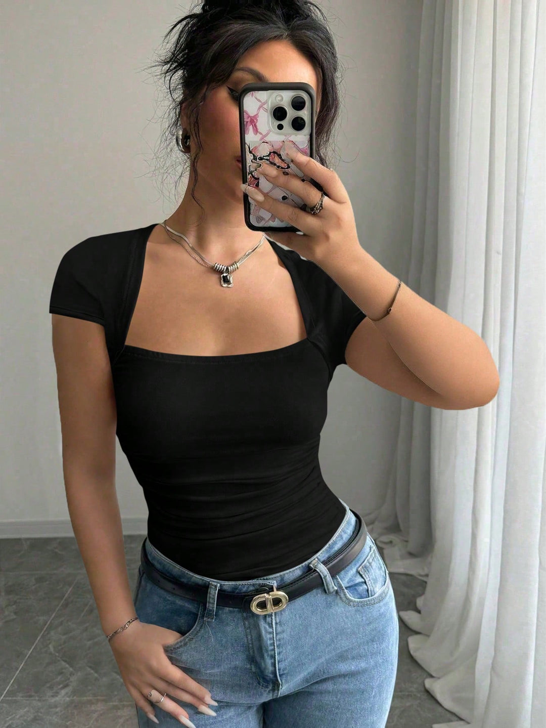 Tricou SHEIN, negru