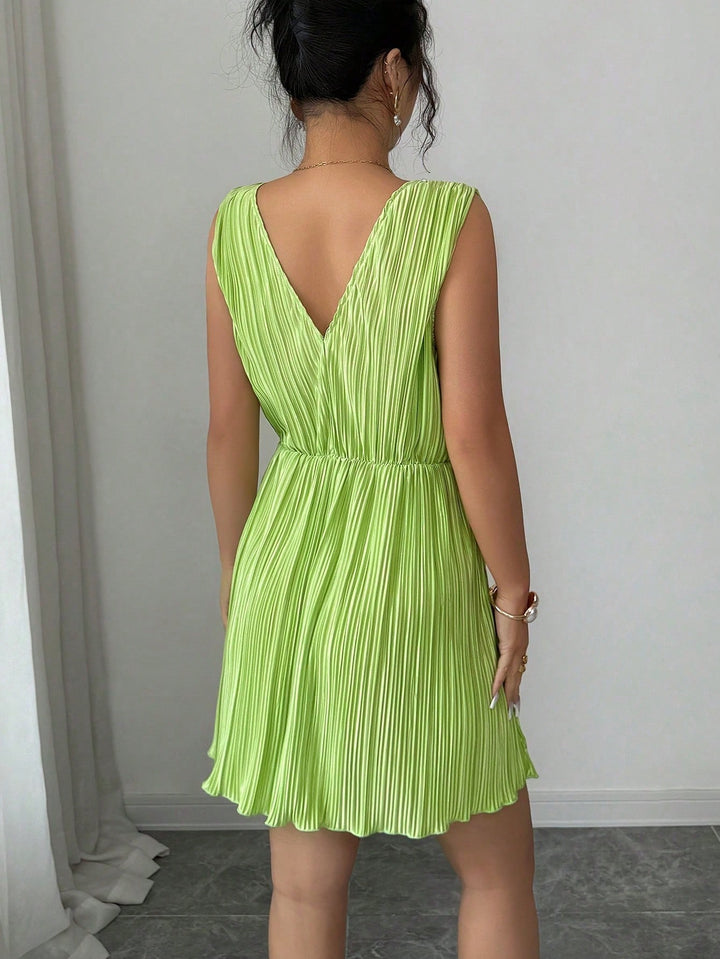 Rochie scurtă SHEIN, verde