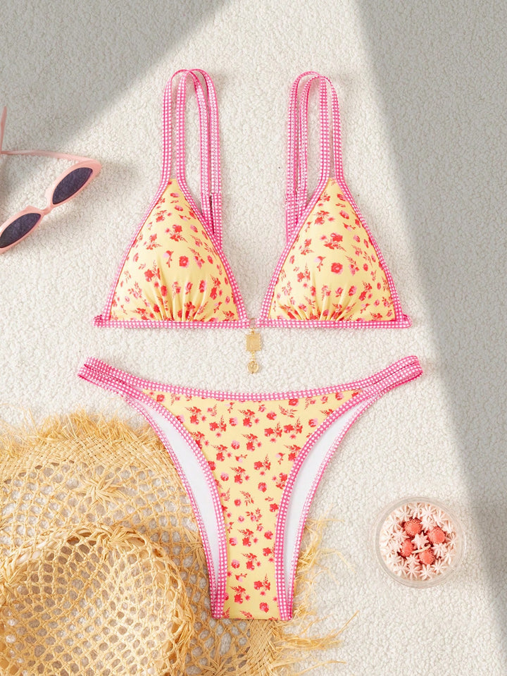 Set bikini SHEIN, mix culori