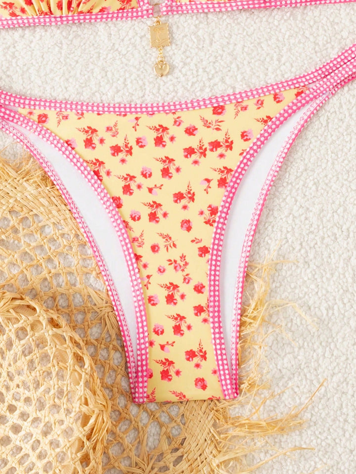 Set bikini SHEIN, mix culori