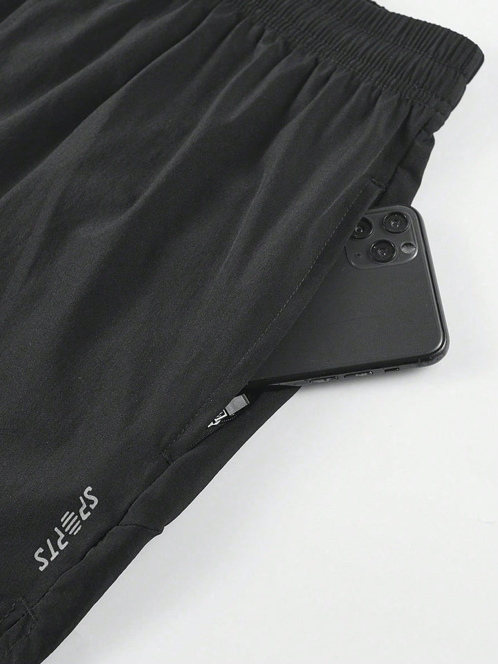 Pantaloni scurți SHEIN, negru