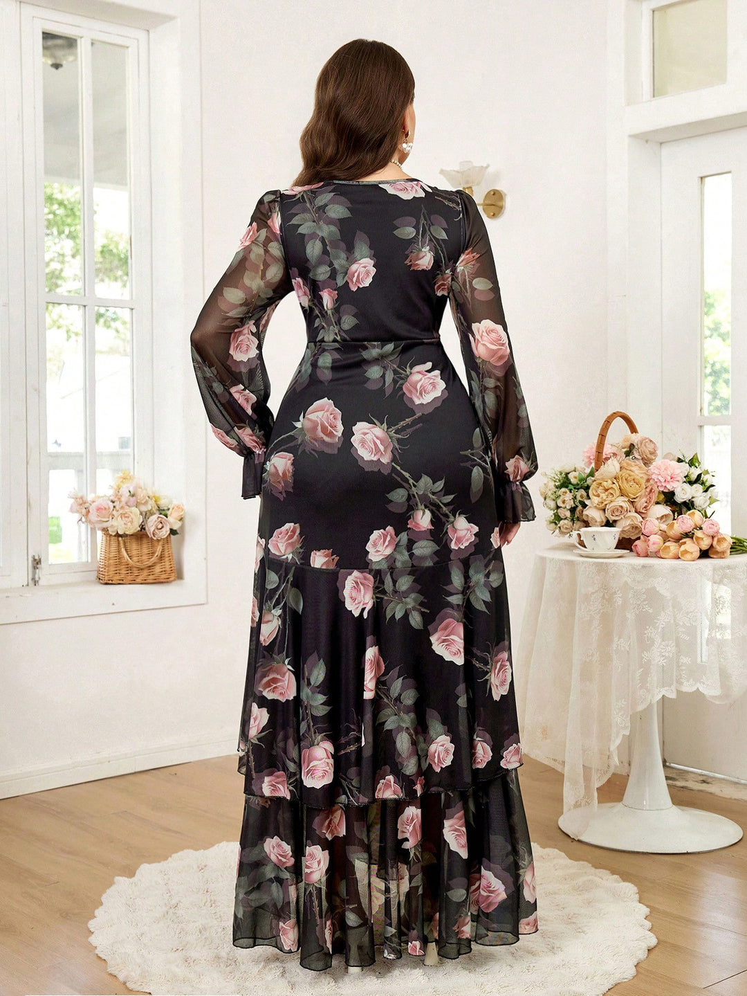 Rochie SHEIN, mix culori