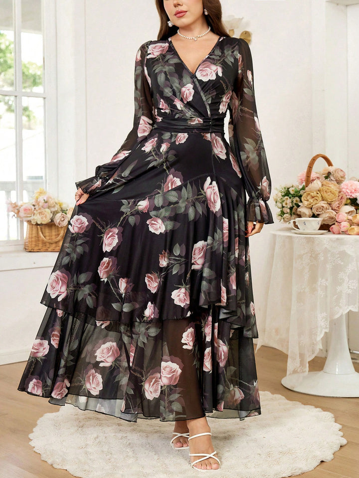 Rochie SHEIN, mix culori