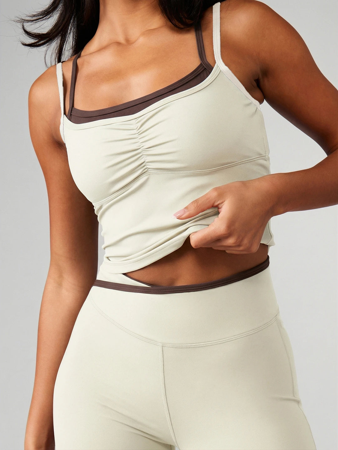 Compleu sport SHEIN, crem
