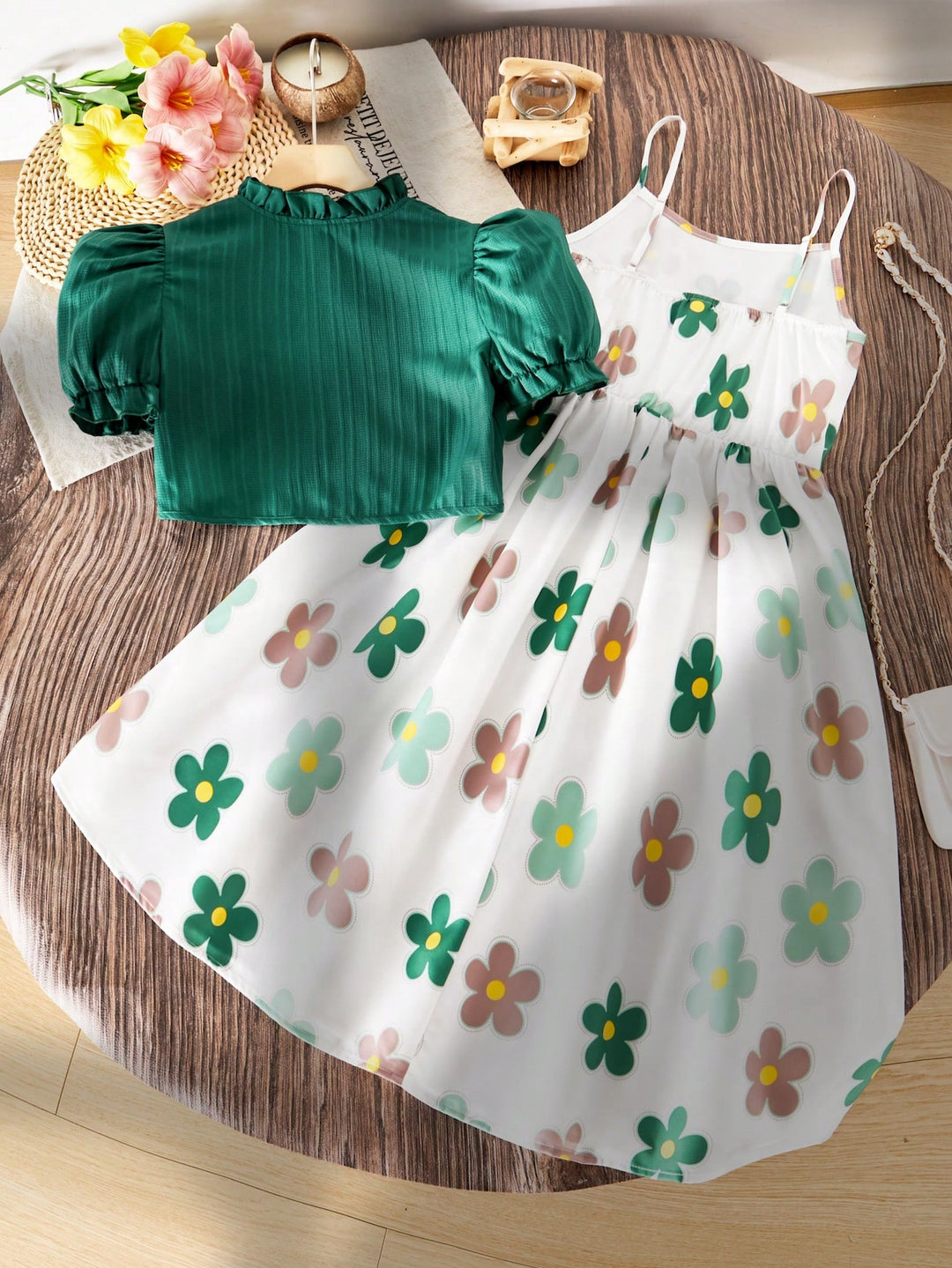 Rochie SHEIN, verde