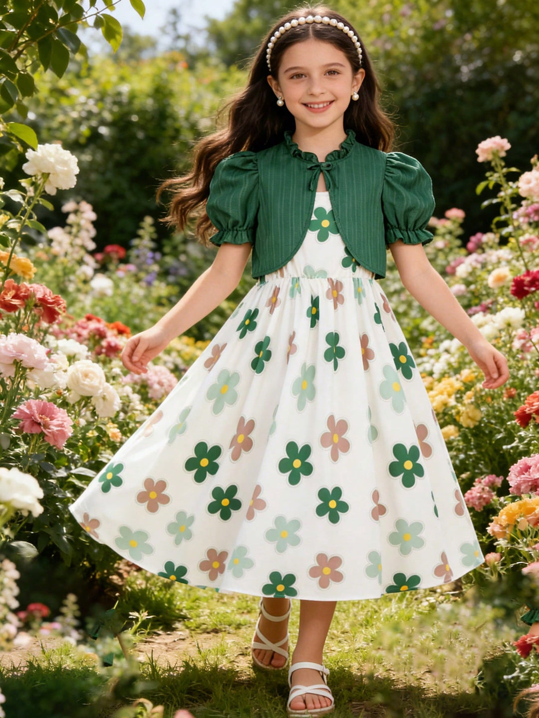 Rochie SHEIN, verde