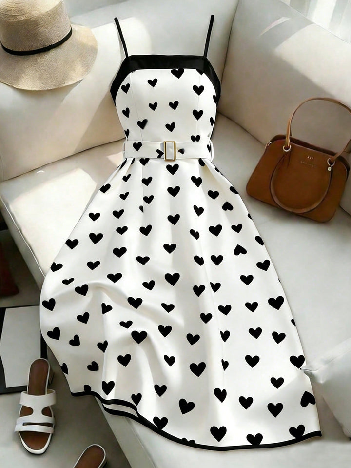 Rochie midi SHEIN, mix culori