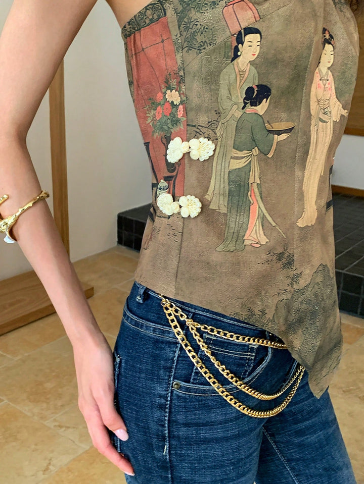 Top SHEIN, mix culori