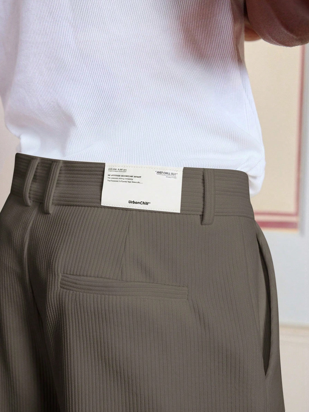 Pantalon SHEIN, maro