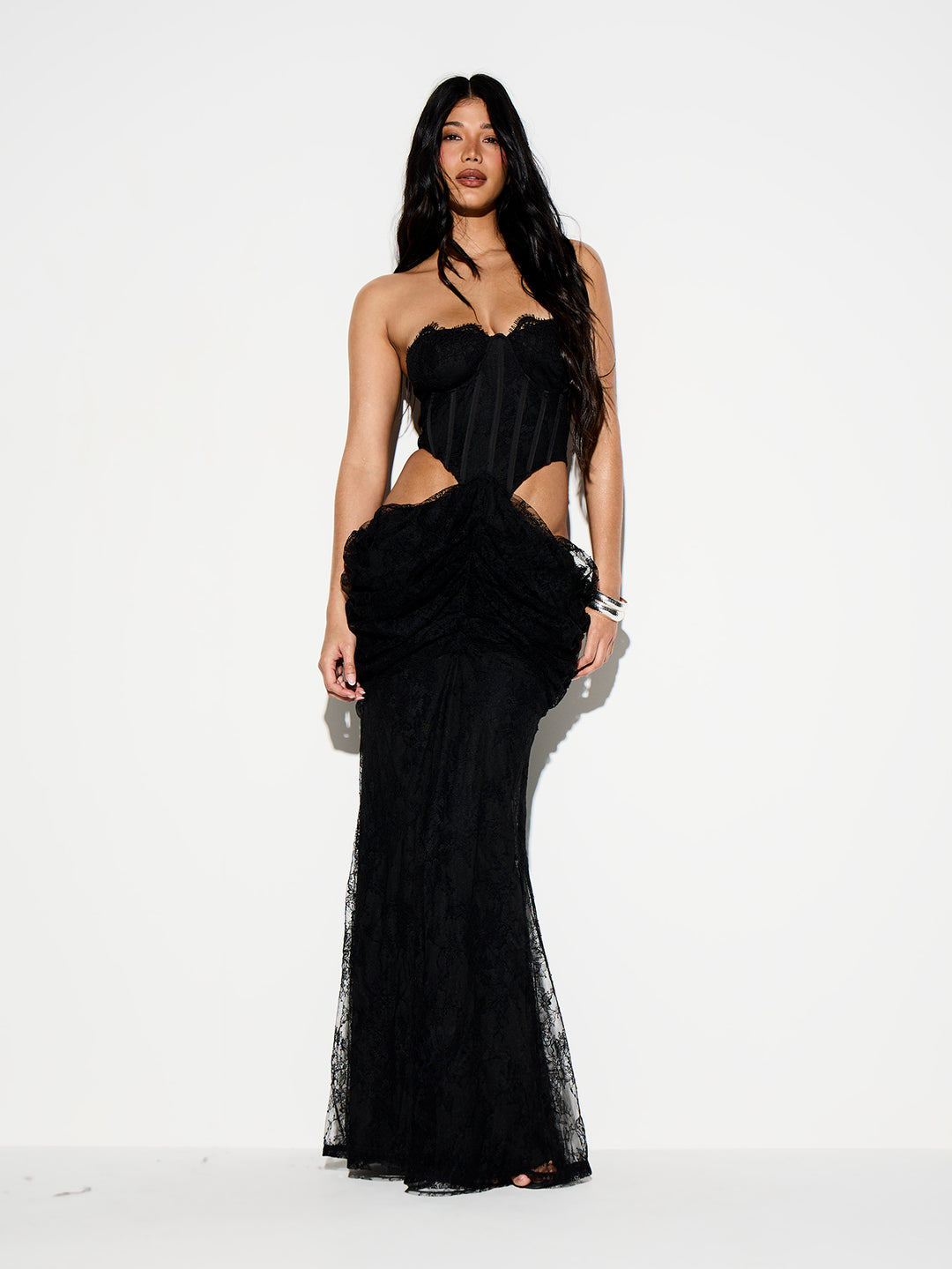 Rochie maxi SHEIN, negru