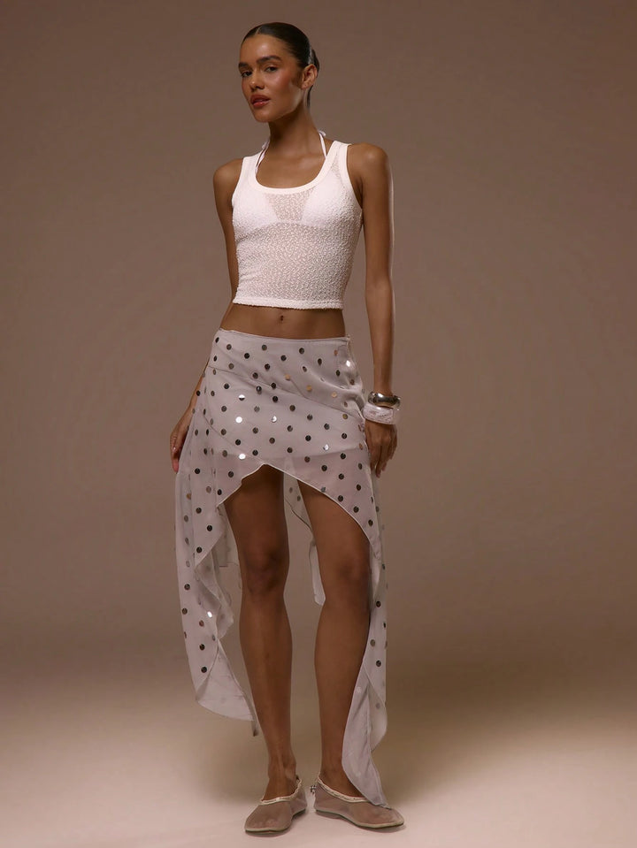 Top SHEIN, alb