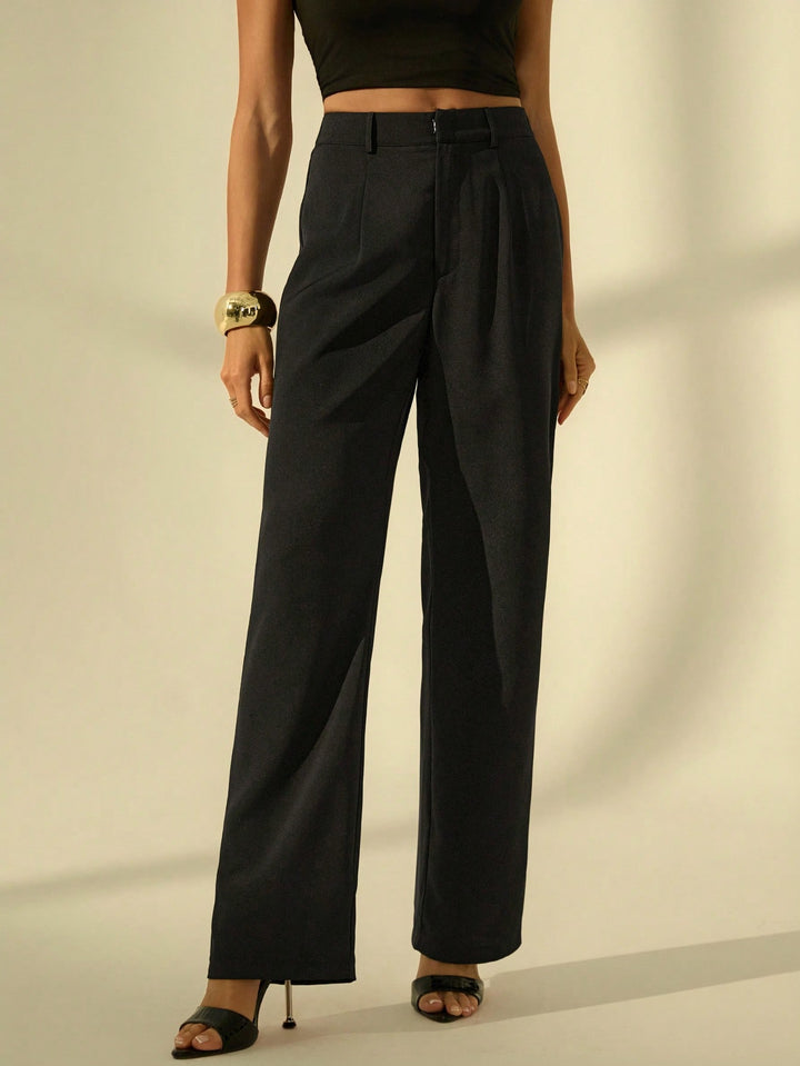 Pantalon SHEIN, negru