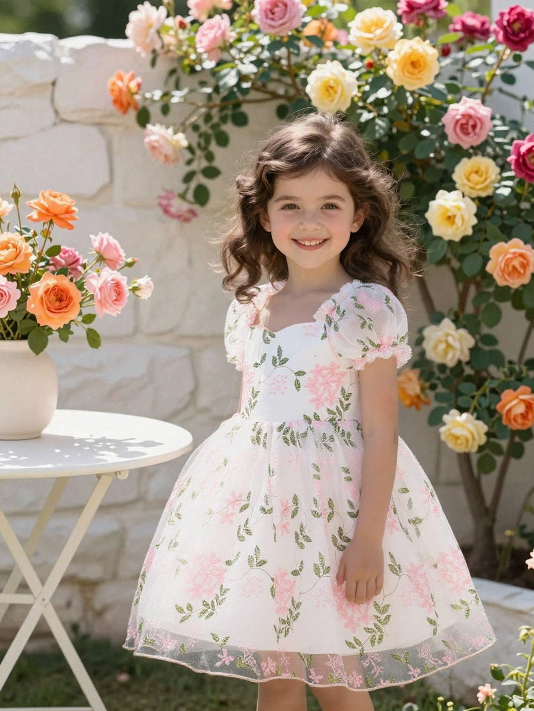 Rochie de ocazie SHEIN, alb