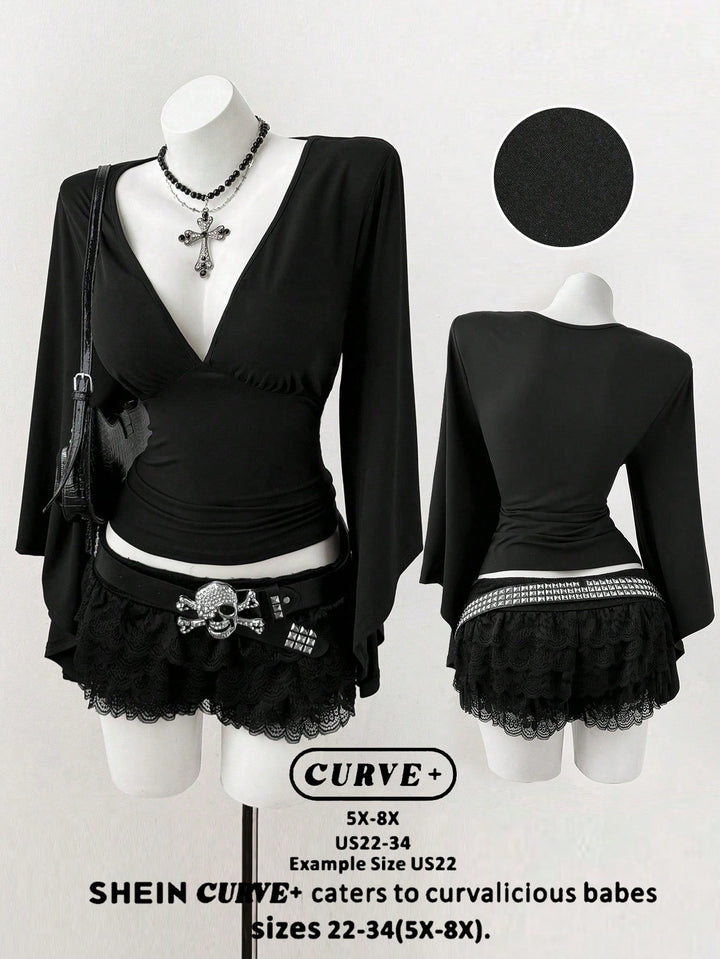 Tricou SHEIN, negru