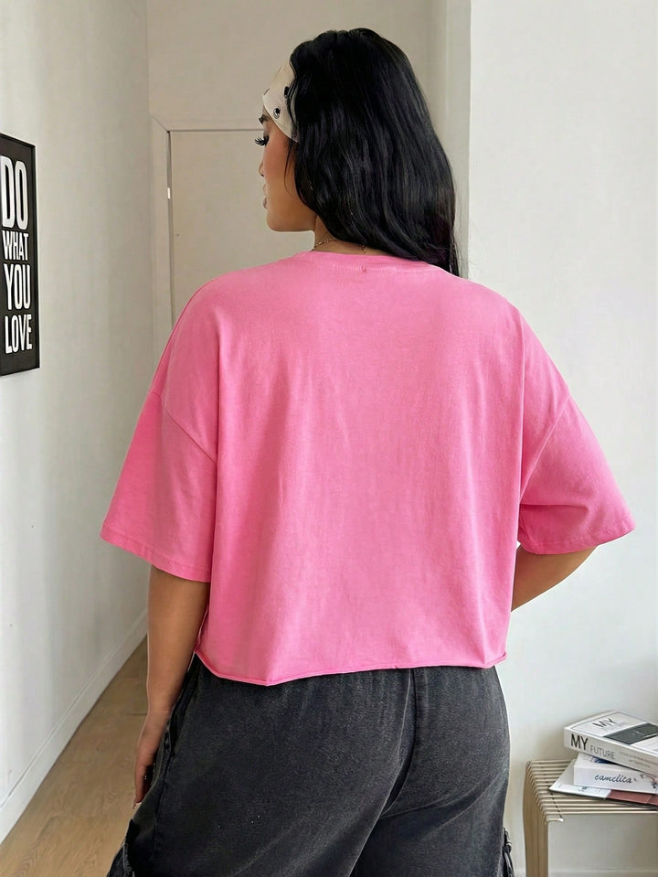 Tricou SHEIN, roz