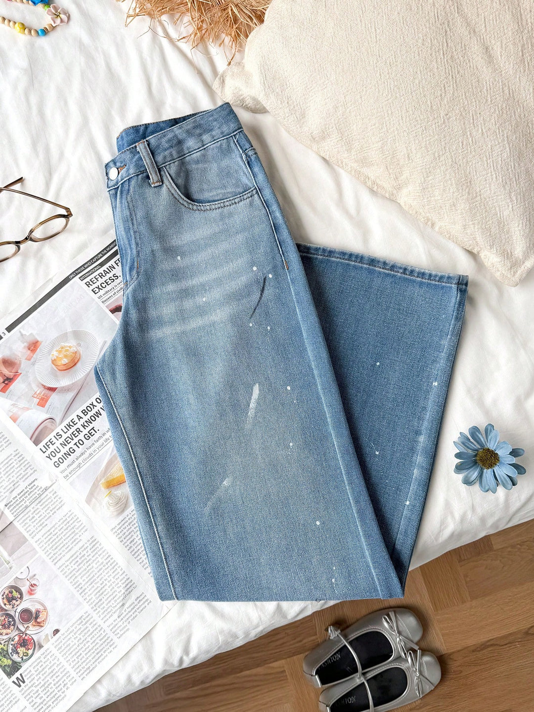 Jeans SHEIN, albastru