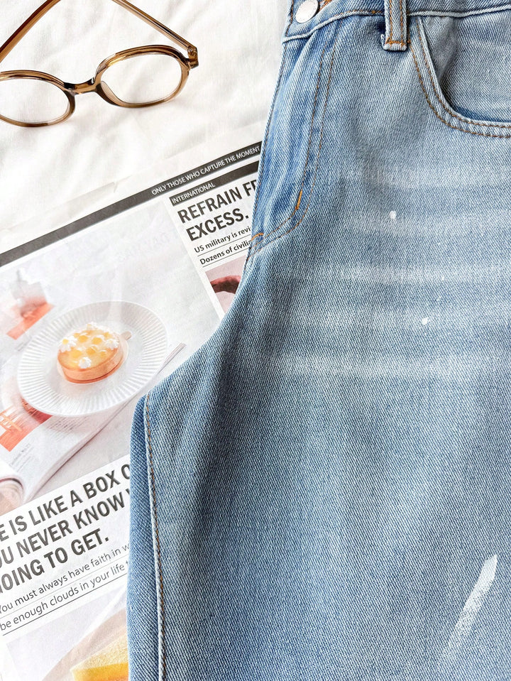 Jeans SHEIN, albastru