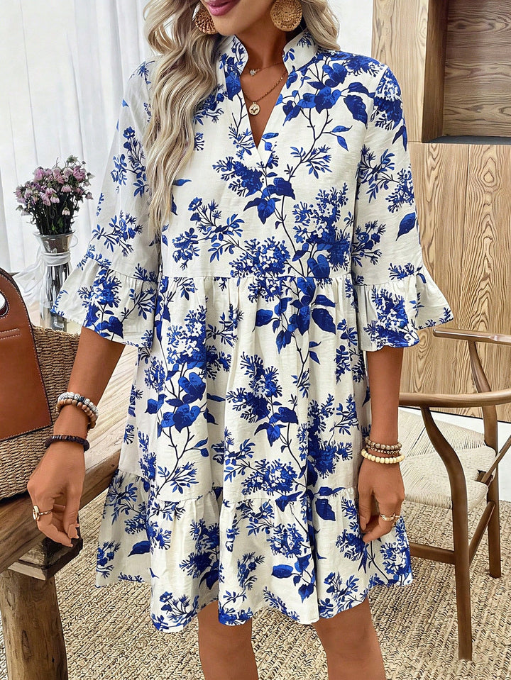 Rochie scurtă SHEIN, albastru