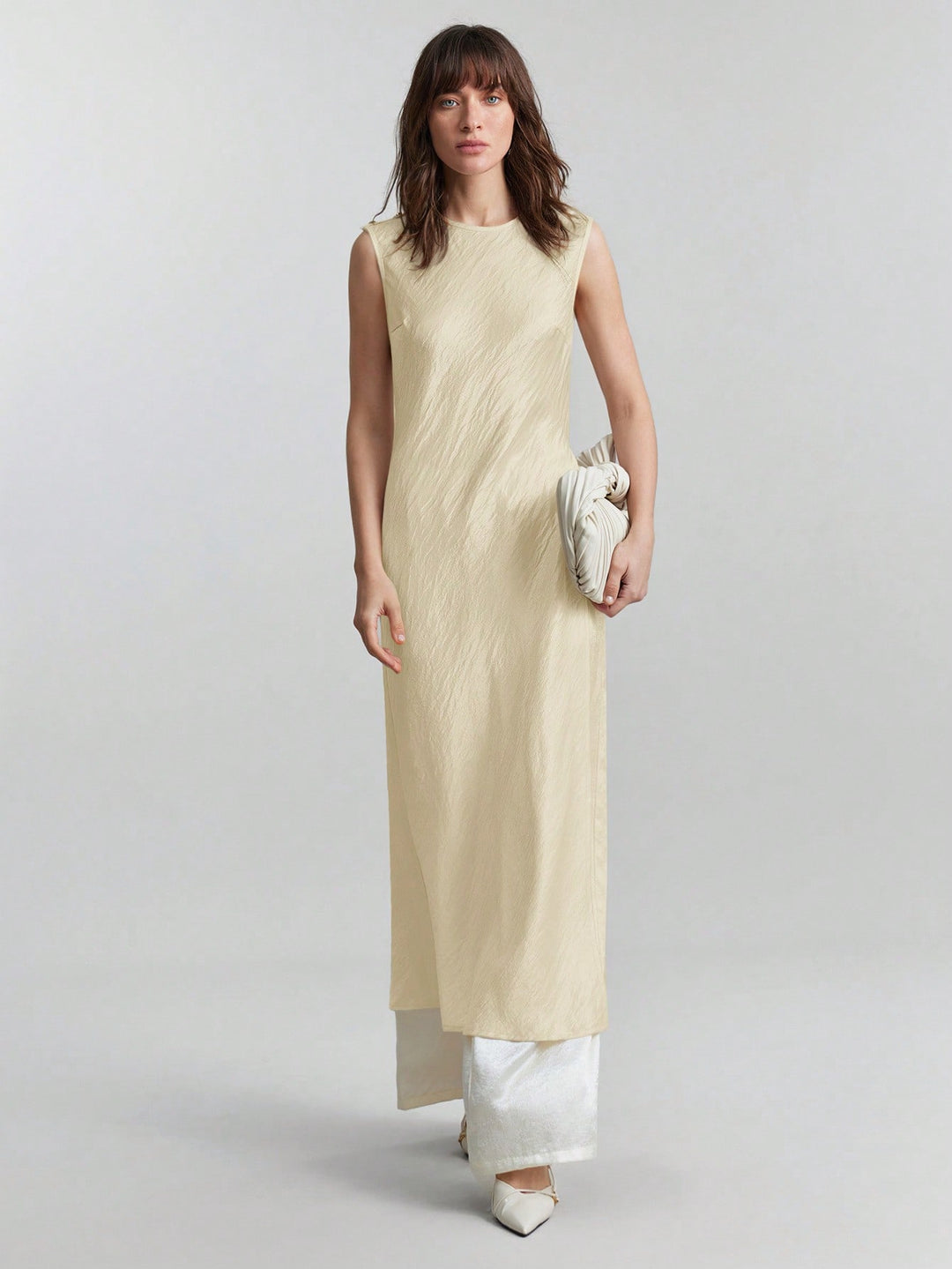 Top SHEIN, galben