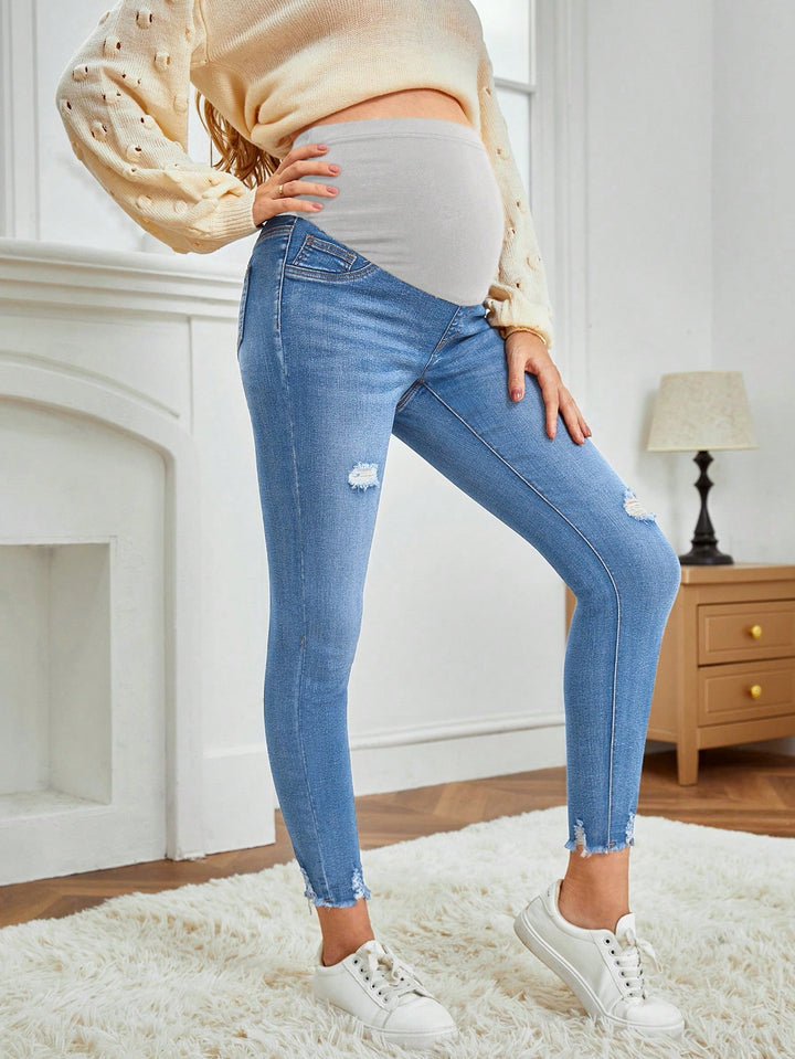 Jeans SHEIN, albastru