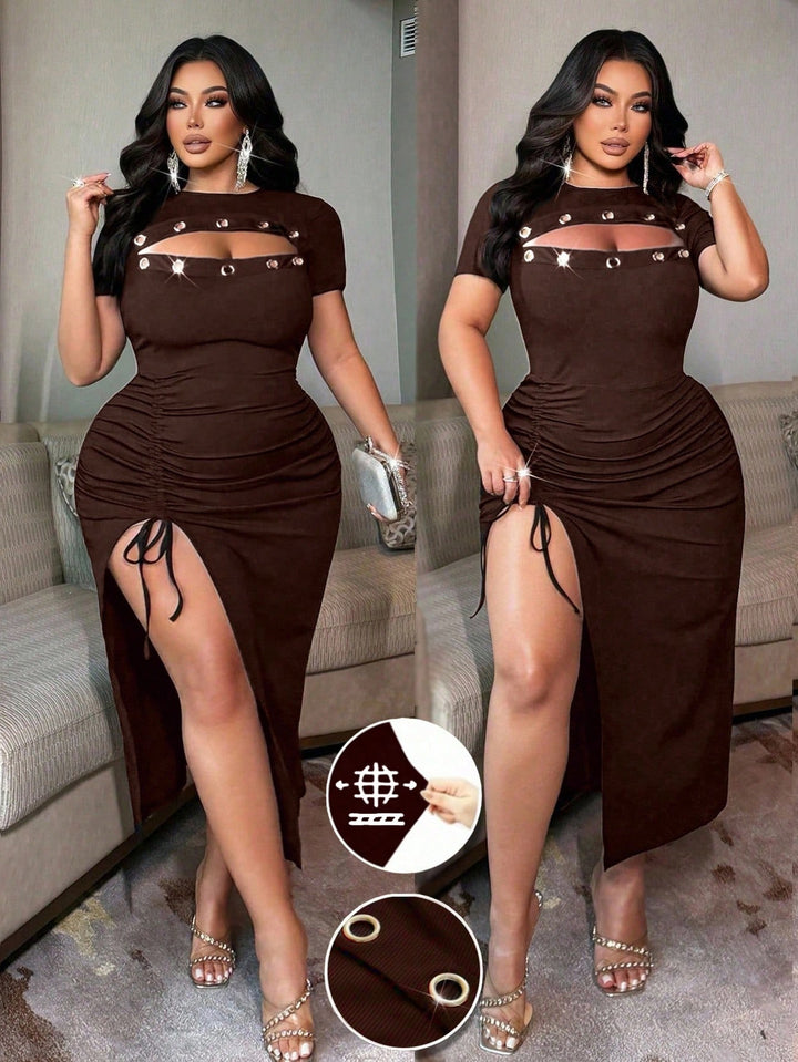 Rochie SHEIN, maro