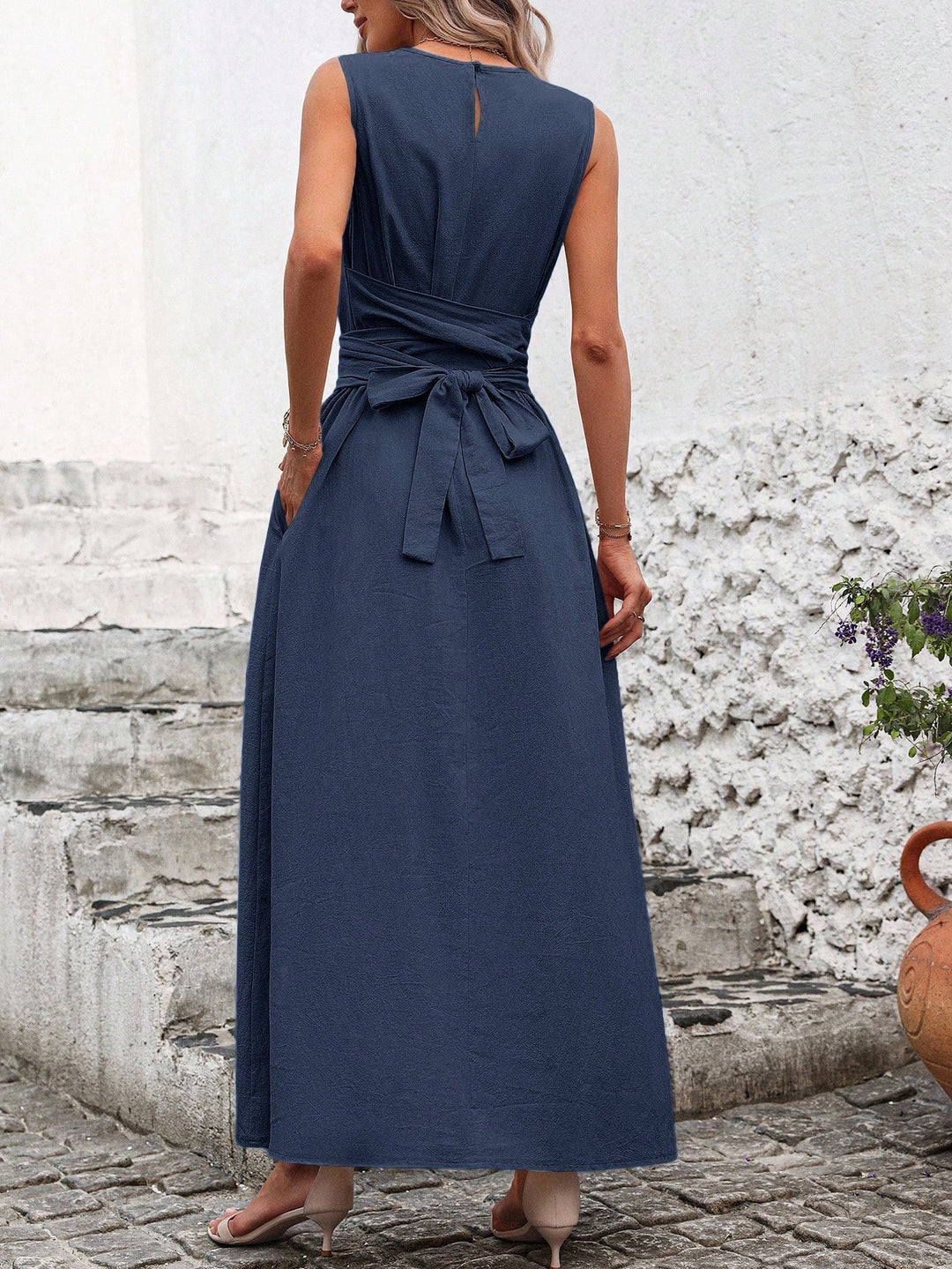 Rochie maxi SHEIN, albastru