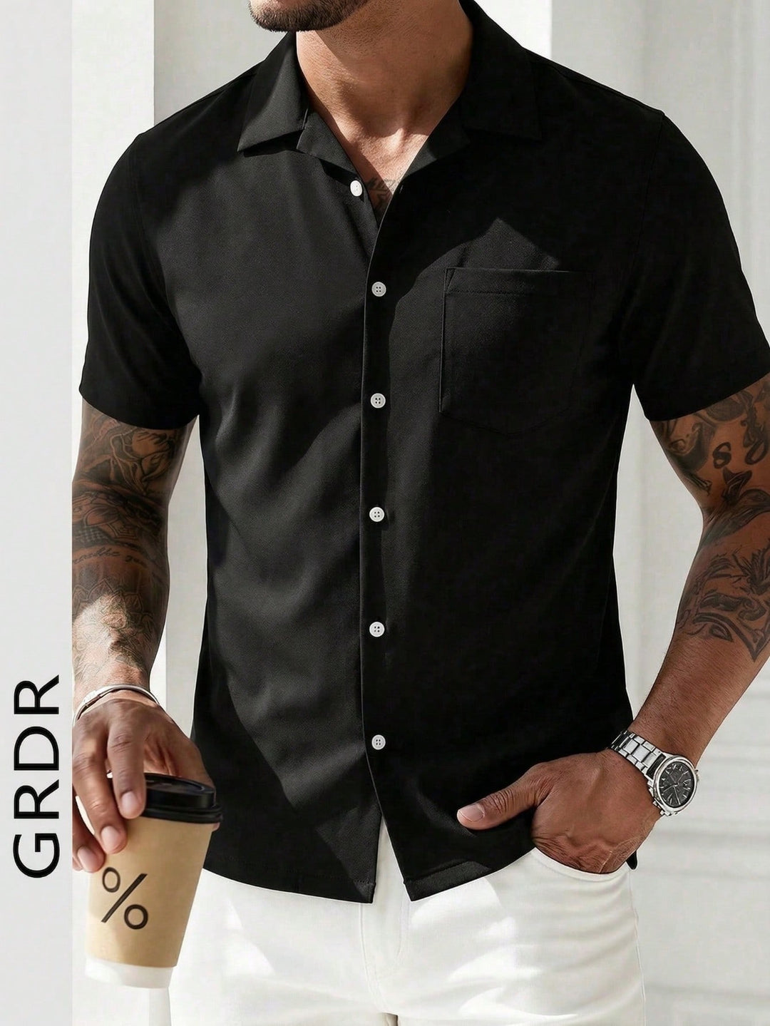 Tricou SHEIN, negru