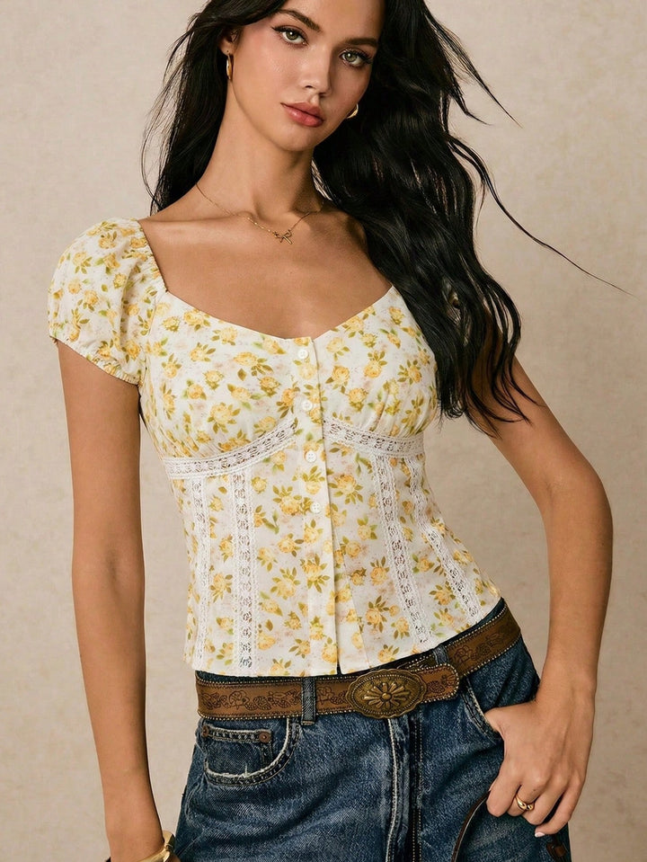 Bluza corset SHEIN, mix culori