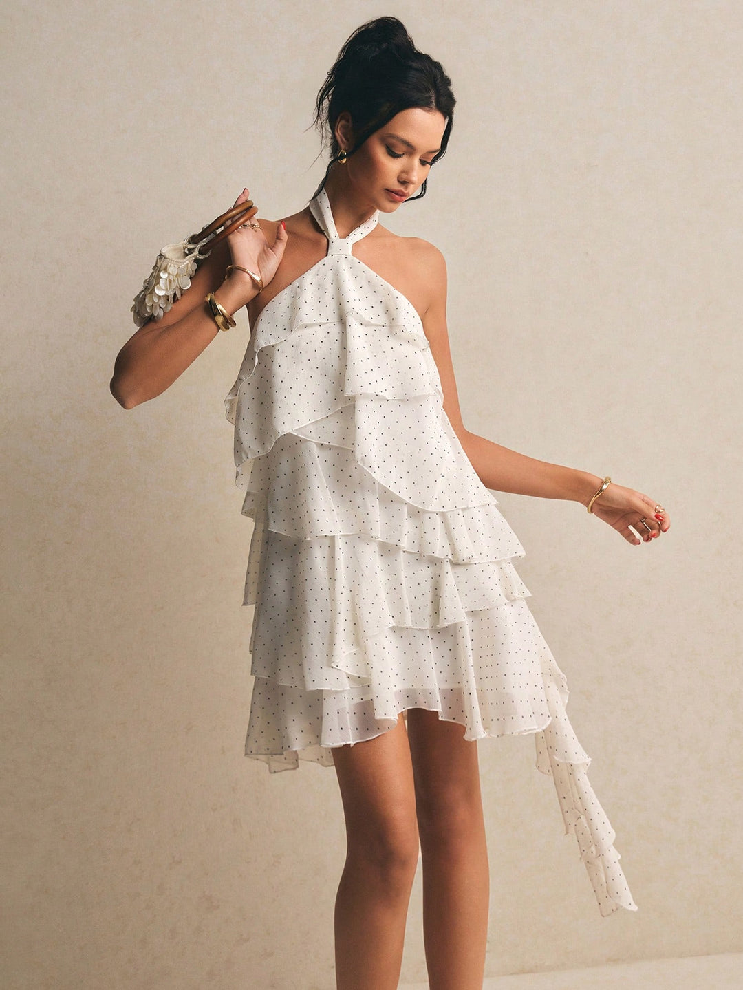 Rochie scurtă SHEIN, alb