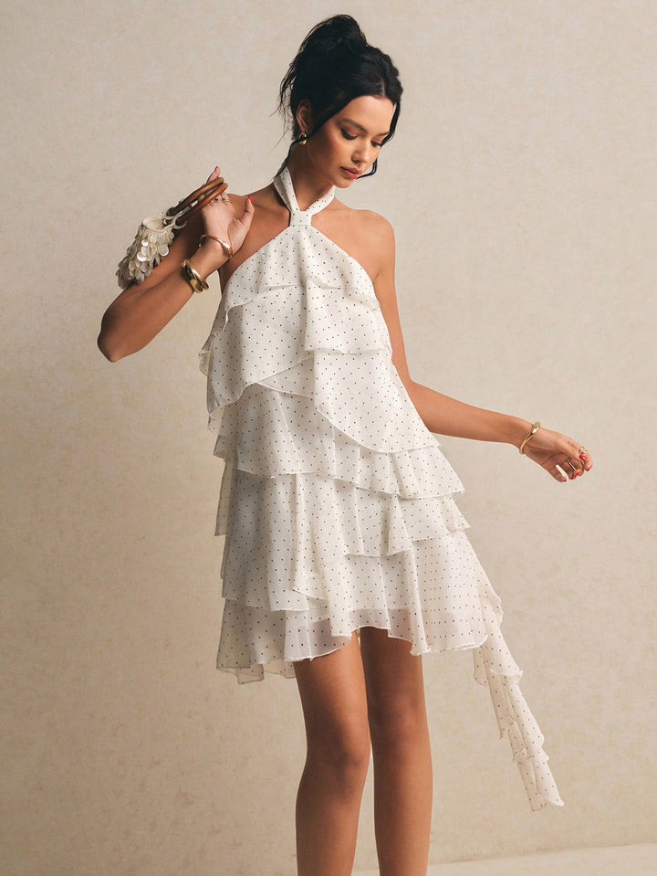 Rochie scurtă SHEIN, alb