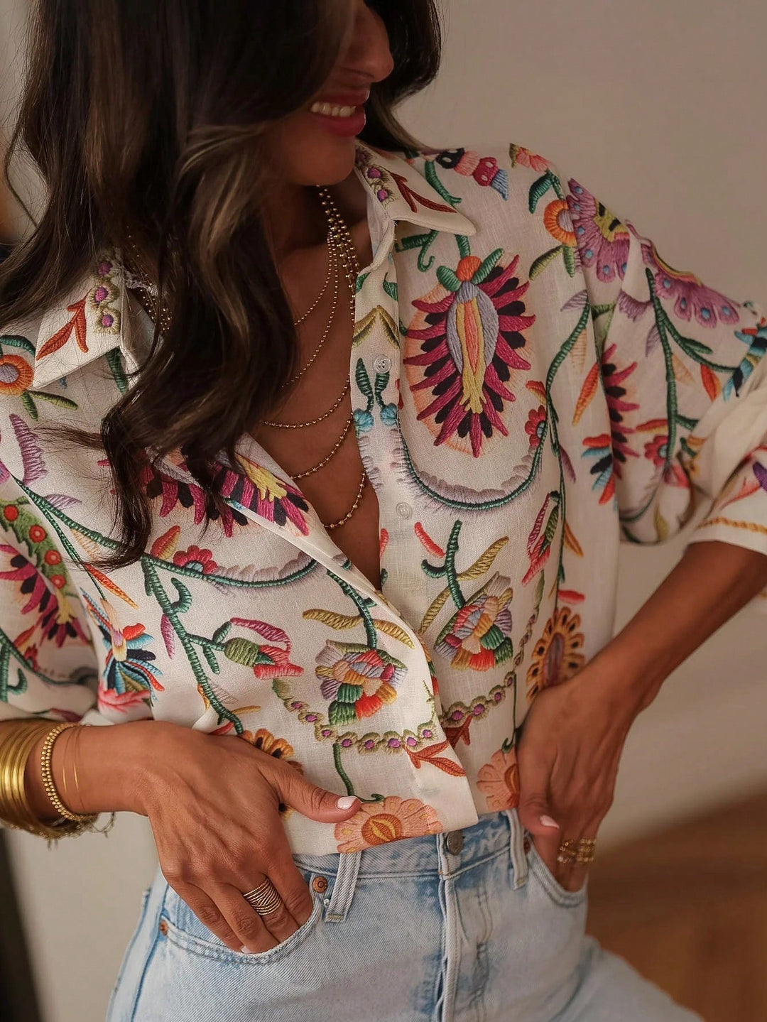 Bluza SHEIN, bej