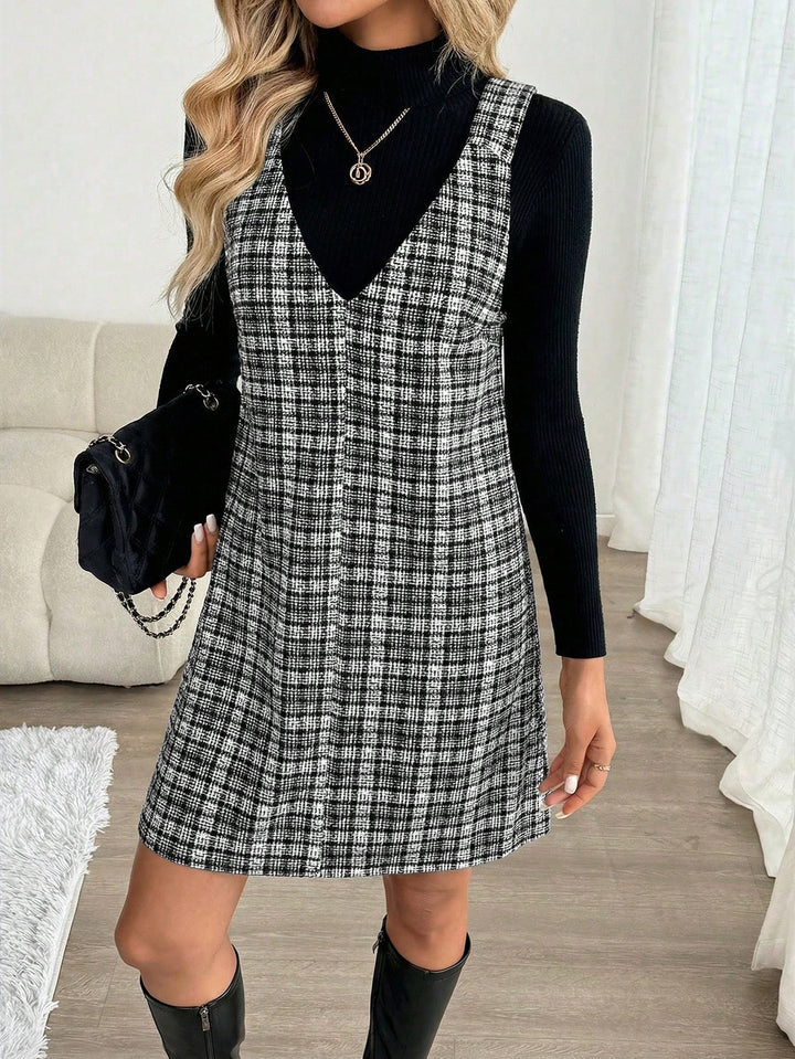 Rochie scurtă SHEIN, negru