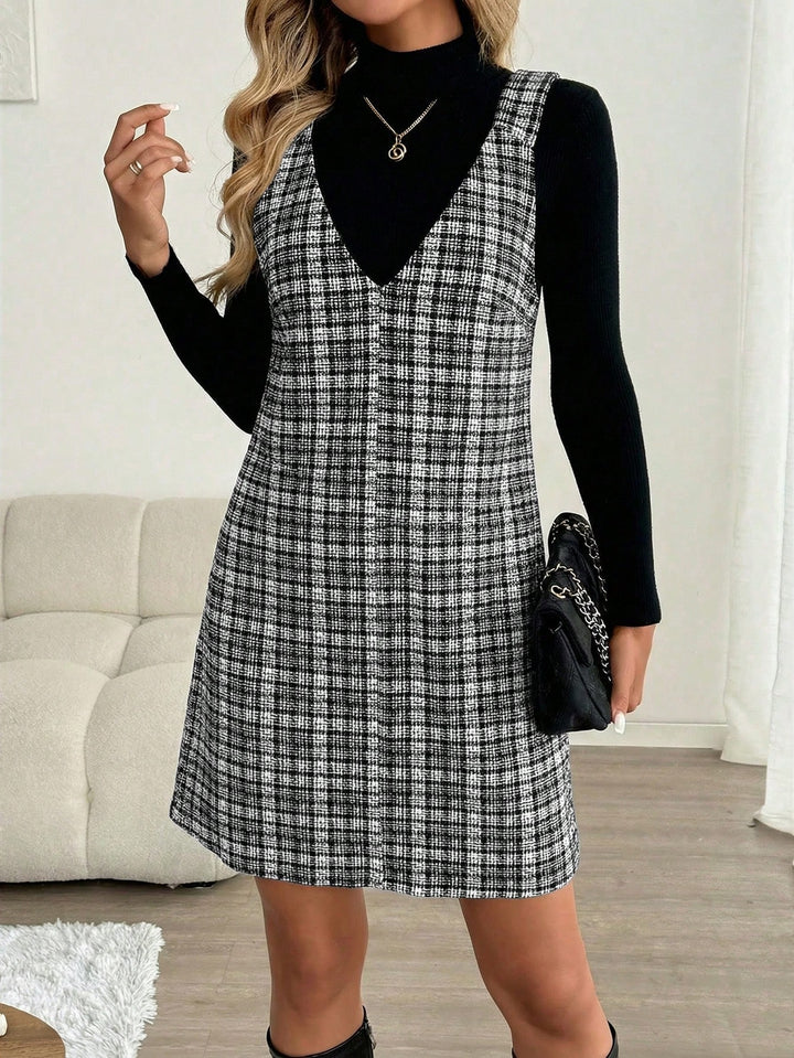 Rochie scurtă SHEIN, negru