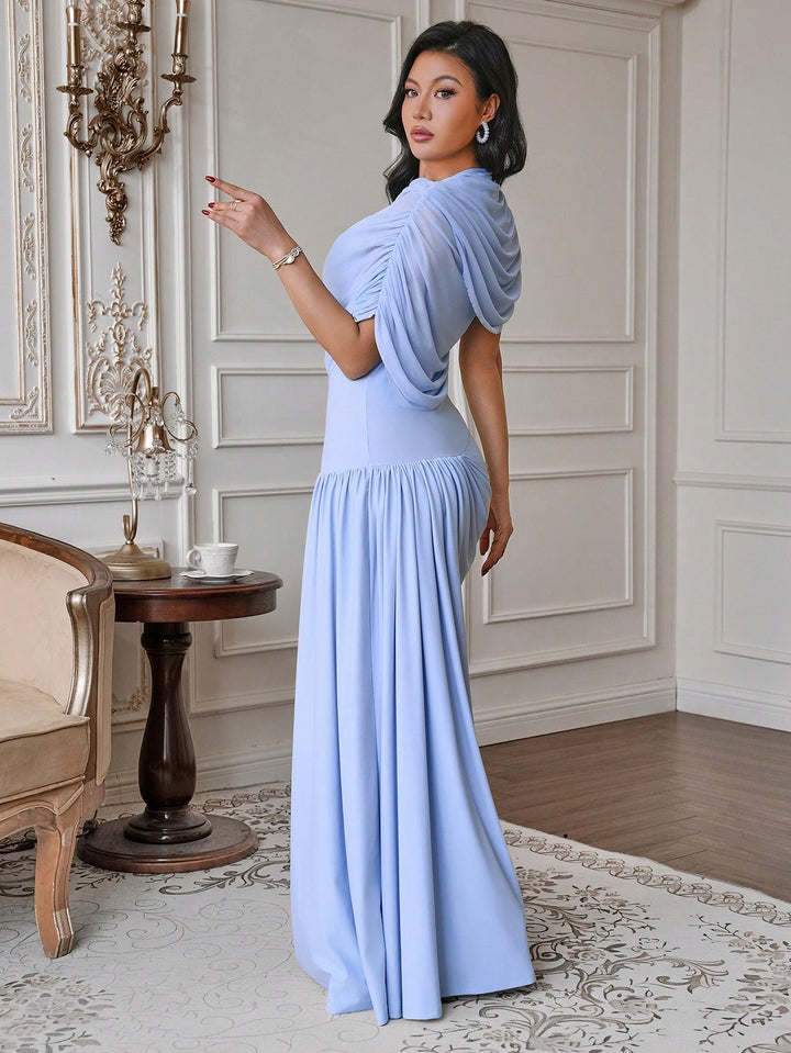 Rochie maxi SHEIN, albastru