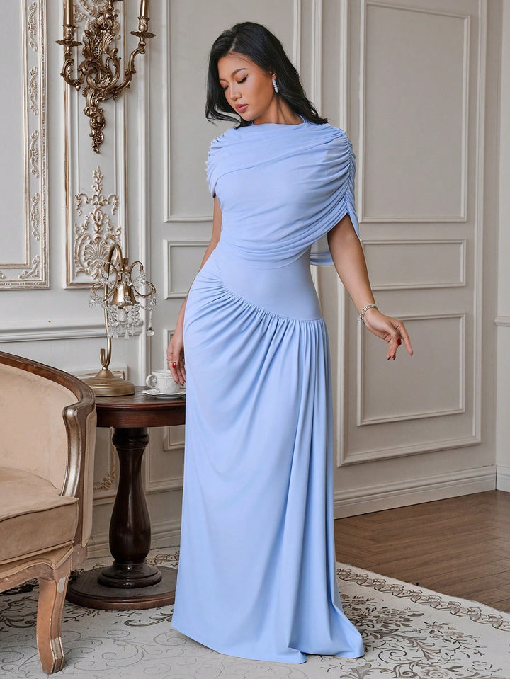 Rochie maxi SHEIN, albastru