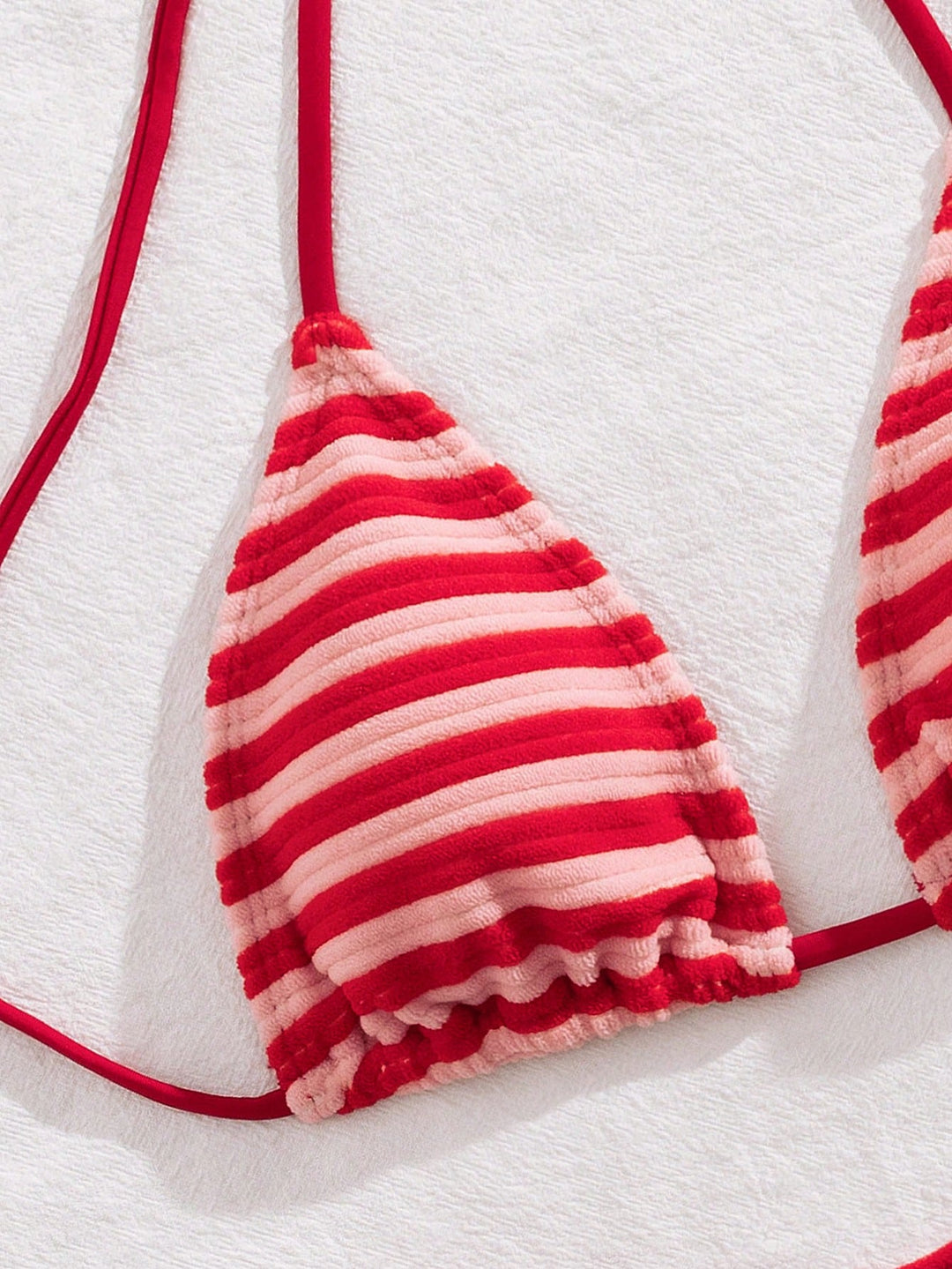 Set bikini SHEIN, roșu