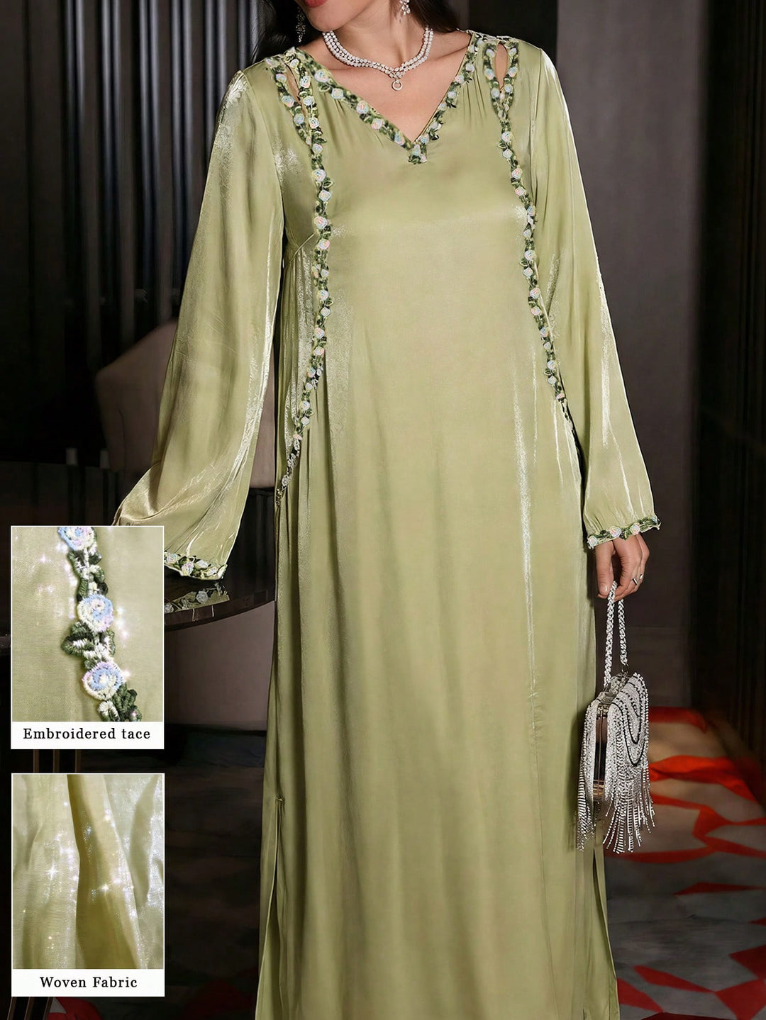 Rochie SHEIN, kaki