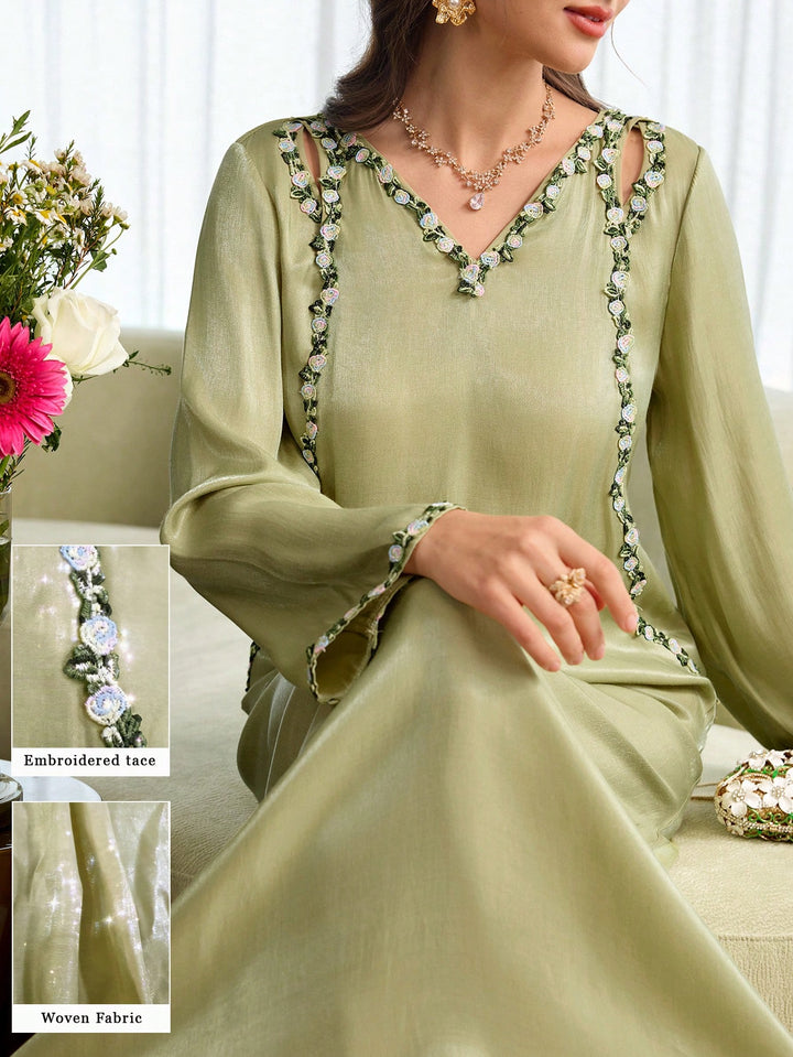 Rochie SHEIN, kaki