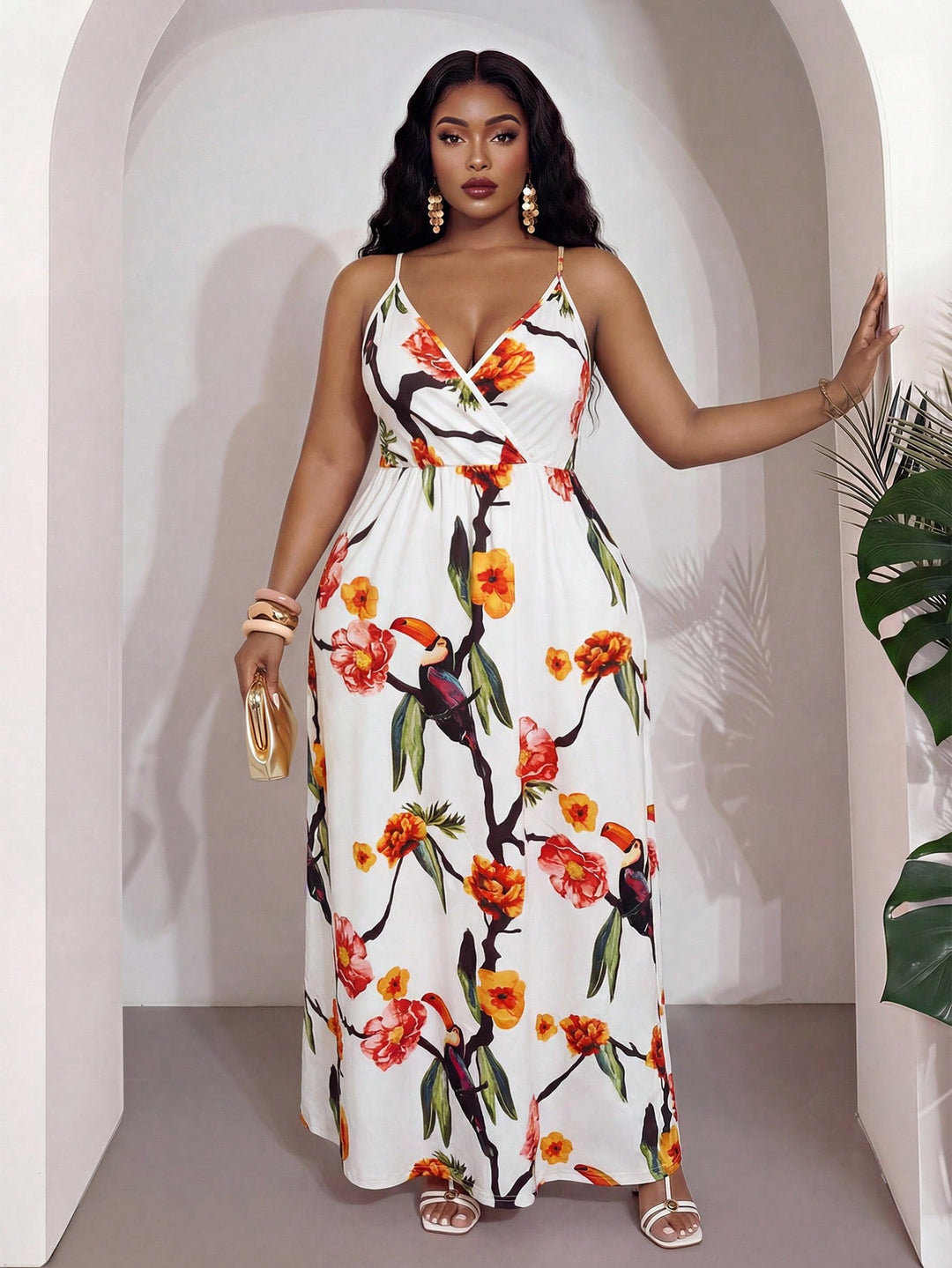 Rochie SHEIN, mix culori