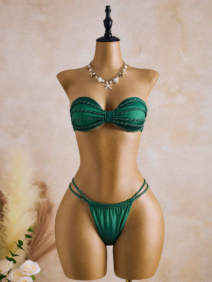 Set bikini SHEIN, verde