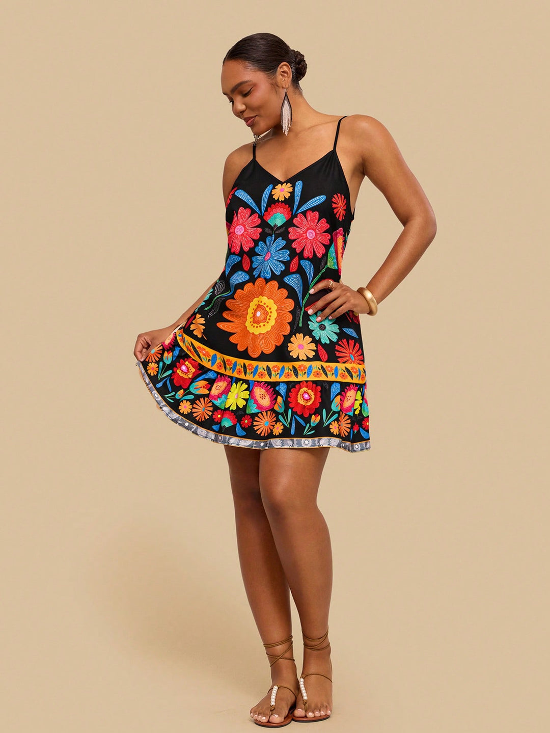 Rochie SHEIN, mix culori