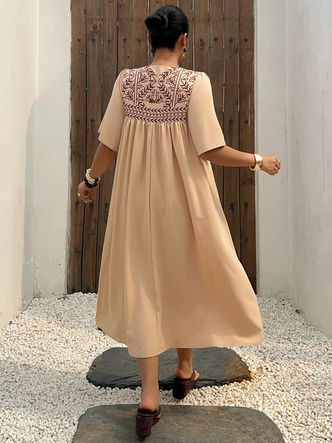 Rochie SHEIN, portocaliu