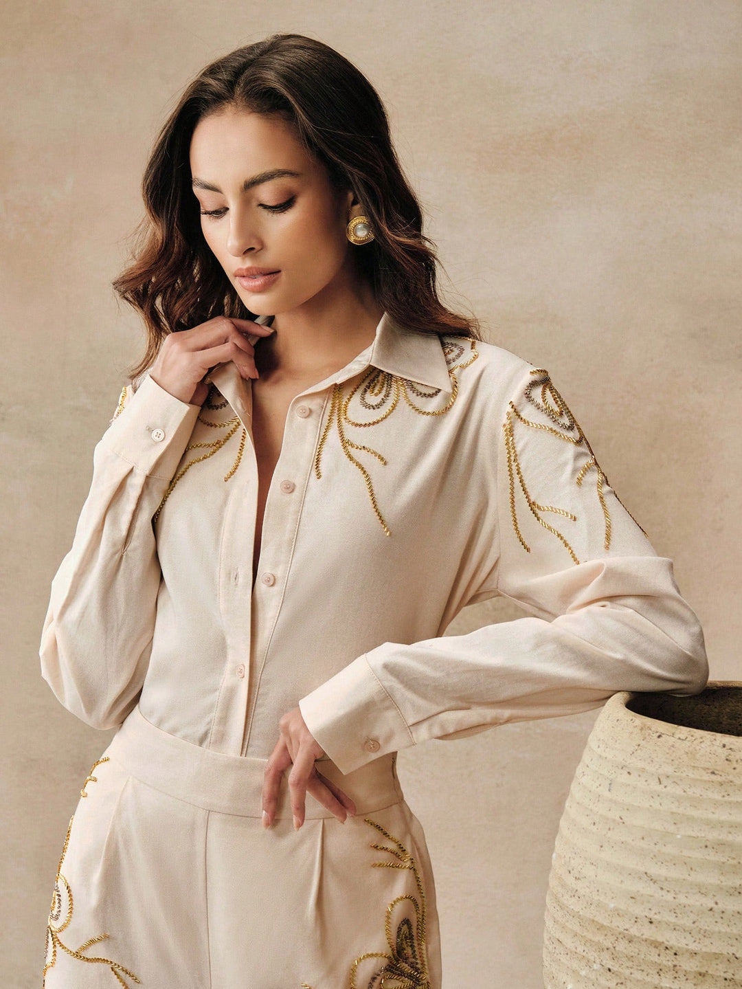 Bluza SHEIN, bej