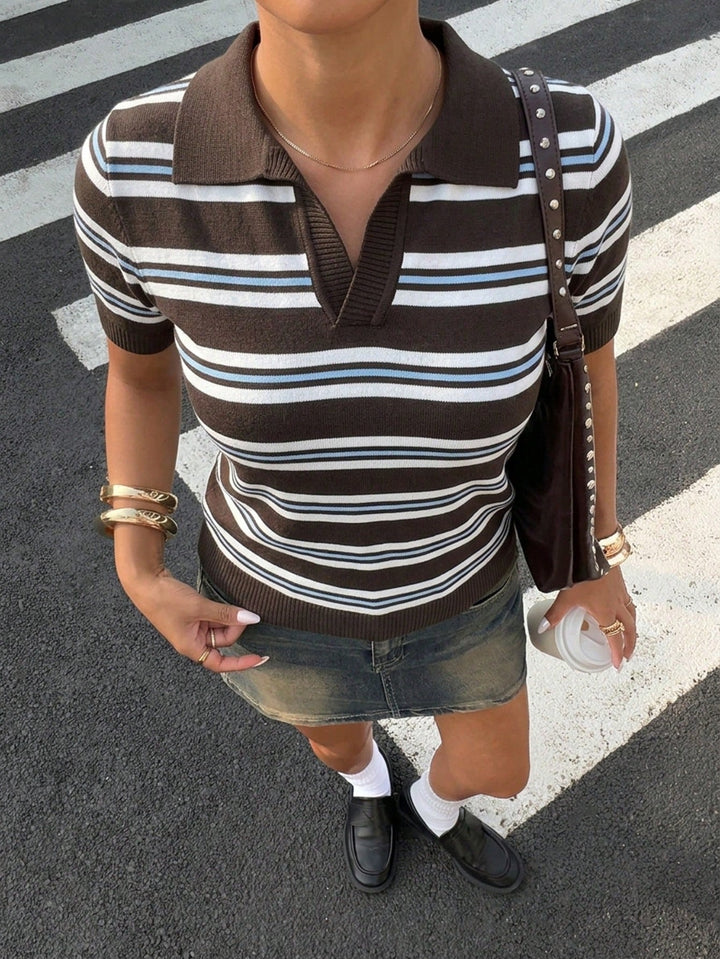 Tricou polo SHEIN, mix culori