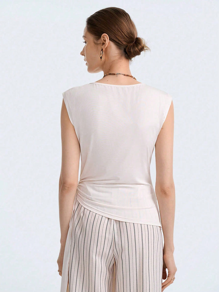 Tricou SHEIN, bej