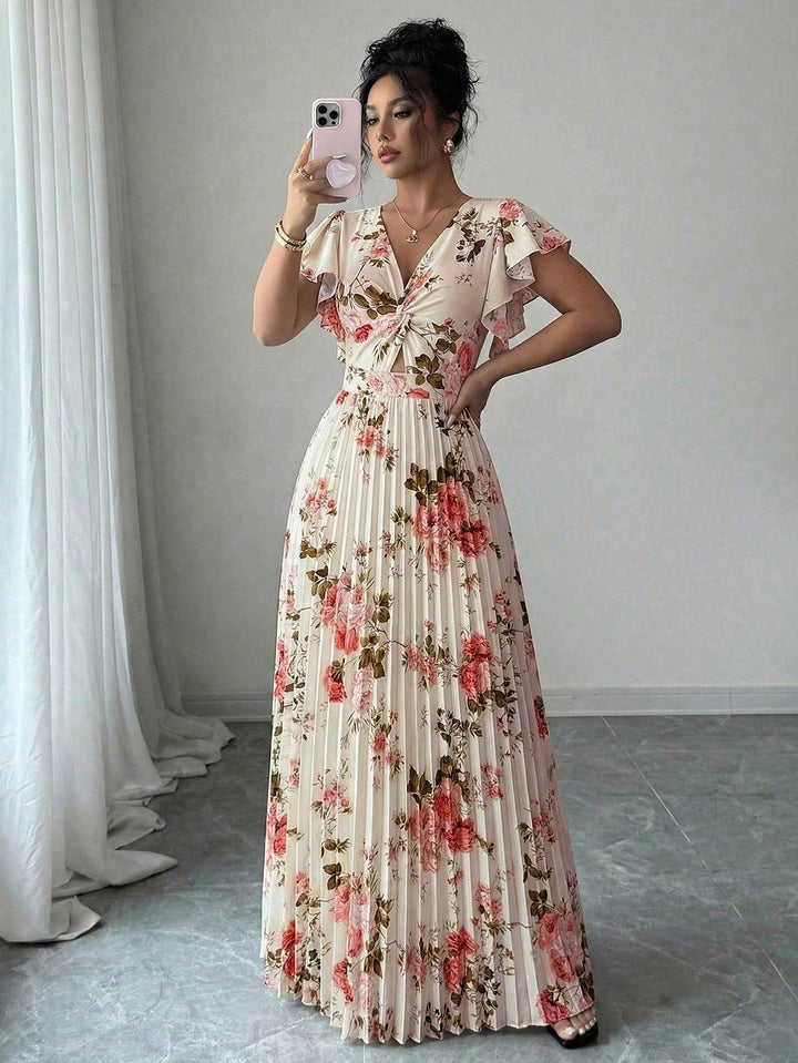 Rochie maxi SHEIN, mix culori