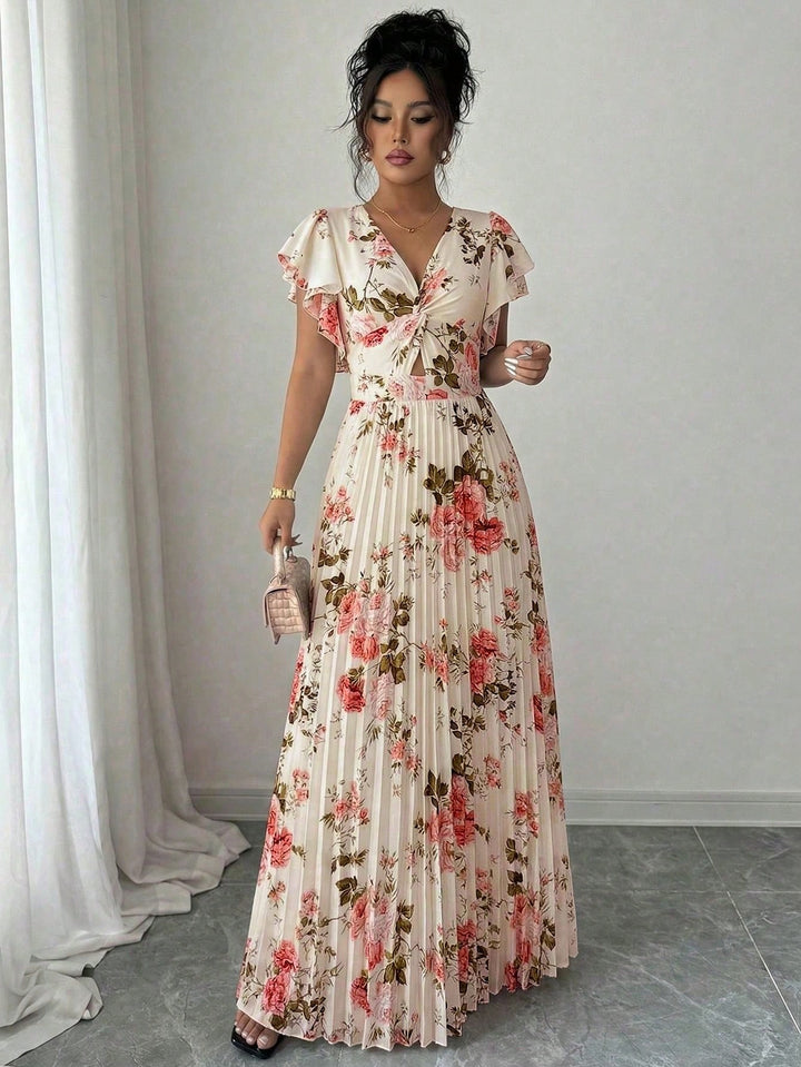 Rochie maxi SHEIN, mix culori